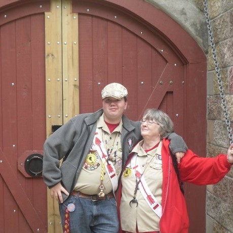 Mom and I at Section Conclave